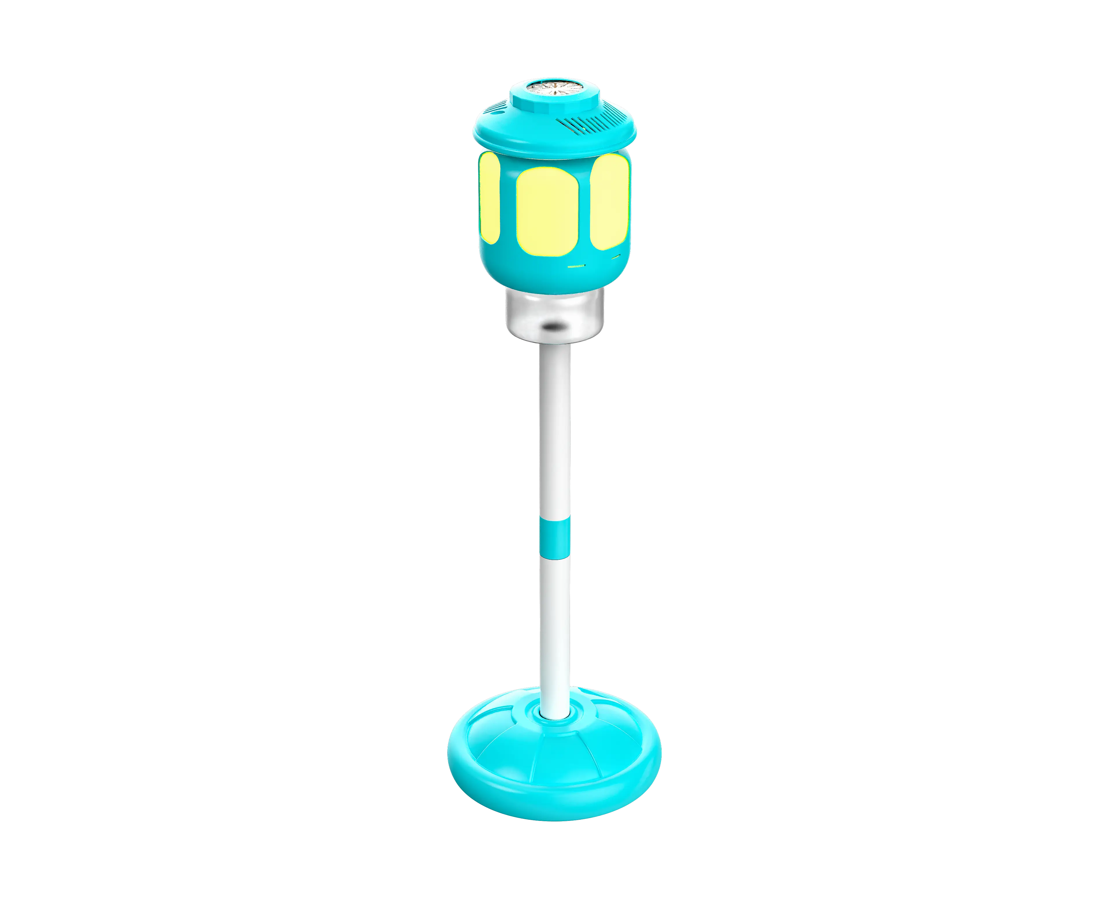Bubblefx Set of 2 Light up Lantern 44" Bubble Blasters, Outdoor Party Toy for Kids, Nighttime Bubble Fun