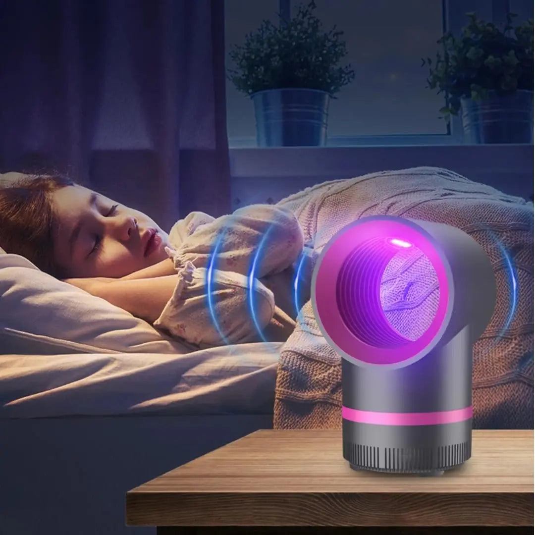 MUNBYN UV LED Mosquito Zapper - Powerful & Portable Electric Fly & Gnat Trap for Home, Bedroom, Living Room & Office